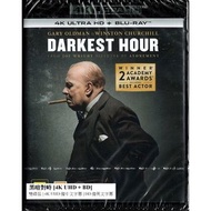 Darkest Hour《黑暗對峙》(2017) (4K Ultra HD + Blu-ray) (北歐版) [4K UHD BD] [4K藍光影碟]