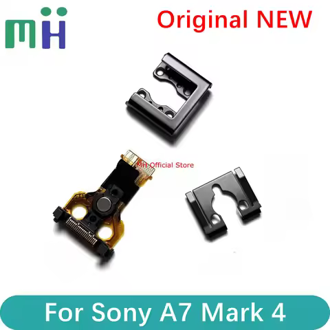 Original NEW For Sony A7M4 A7IV Hot Shoe Hotshoe Mount Base Top Cover Flash Socket Fixed Feet A74 A7