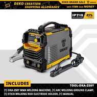 DEKO DKA-200Y/DKA-250Y 4.1KVA Electric Welding Machine 220V MMA Welder for Home Welding Working Weld
