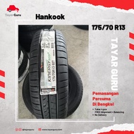 Hankook 175/70R13 Tayar Baru (Installation) 175 70 13 New Tyre Tire TayarGuru Pasang Kereta Wheel Rim Car