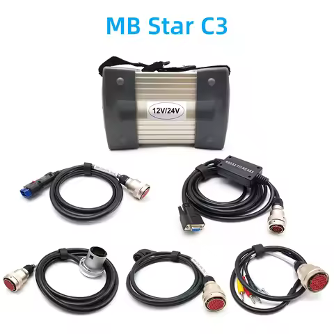 MB STAR C3 scanner with software V2023.09 hard disk SDconnet C3 scanner for Bens car MB truck scan d