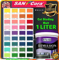 SINAR SANCORA I EMULSION 1 LITER INTERIOR WALL MATT PAINT / CAT DINDING DALAM RUMAH TAK KILAT ( PAGE B )