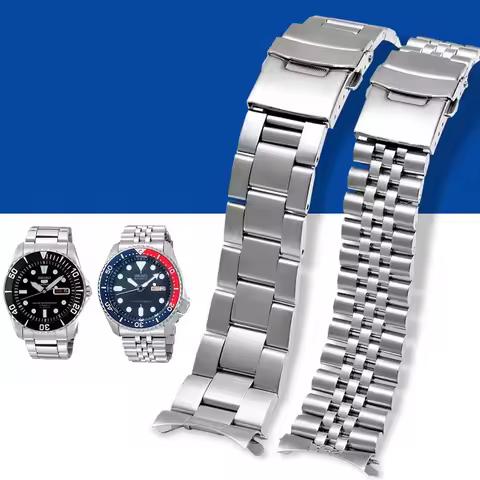 High Quality Stainless Steel For Seiko 5 Water Ghost SKX007 SKX009| SKX175 | SKX173 Casio MTP-1374 1