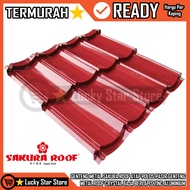 [Instant] SAKURA METAL TILES PLAIN ROOF SAND SAKURA METAL ROOF CRYSTAL TILES ZINC COATED STEEL ALUMI