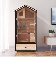 全城熱賣 - 實木貓別墅貓籠貓屋規格【A2 抽屜款（60*60*140cm）】