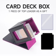 Card Deck Storage Box Tcg Mtg Commander Card Carrying Organiser Case Trading 3x 4 Regular Toploader 