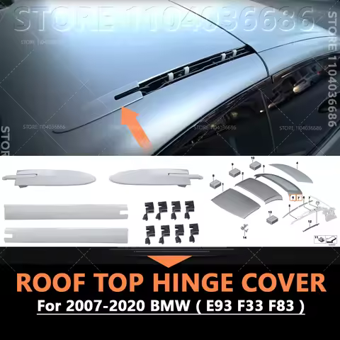 For 2007-2020 BMW 328i 335i 428i 430i 435i 440i M3 M4 Convertible Roof Top Hinge Cover 54377184037 5