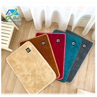 Fine, absorbent wool floor mat, size 40*60cm, available in many colors to choose from