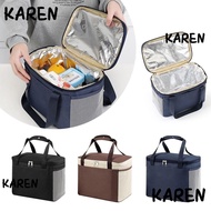 KAREN Insulated Lunch Bag Thermal Travel Adult Kids Lunch Box