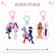 GANTUNGAN ALIEN STAGE ALNST ACRYLICKeychain | BUNNY ACRYLIC Keychain | ALIENSTAGE KEYCHAIN