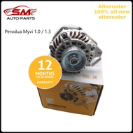 Gaido 100% New Alternator -  Perodua Myvi 1.0 / 1.3 / Avazan F600 1.3 3PIN 4PK ( 1Year Warranty )