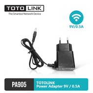 POWER ADAPTER ADAPTOR ORIGINAL TOTOLINK 9V 0.5A 9 VOLT 0.5 AMPERE TOTOLINK PA905 ORIGINAL