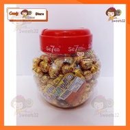 SE7EN 850gm Chocolate Gold Ball Jar (280pcs +/-) 金球巧克力 birthday cake topper party goodies bag doorgi