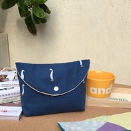 【繡花小鴨化妝包】 化妝包 雜物包 收納 小鴨 企鵝