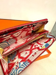 全新 Hermes silk in Wallet 長銀包