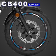 Motorcycle Wheel Sticker Waterproof Rim Stripe CB400 Super Four for Honda CB400SF CB400 CB 400 SF 20