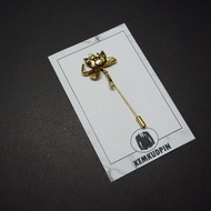 เข็มกลัดติดเสื้อ ติดสูท Lapel pin โลหะ ดอกบัว