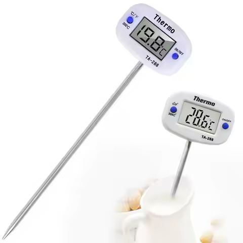 -50 ° C to 300 ° C (-58 ° F to 572 ° F) Digital Food Thermometer Probe Oven BBQ Fried Oil Temperatur