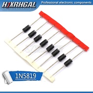100pcs IN5819 DO-41 1A 40V SCHOTTKY DIODE 1N5819 DIP hjxrhgal
