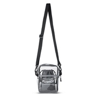 GBT Slingbag Mikayla PUSHOP 100%AUT Transparent Casual Sling Bag PUSHOP