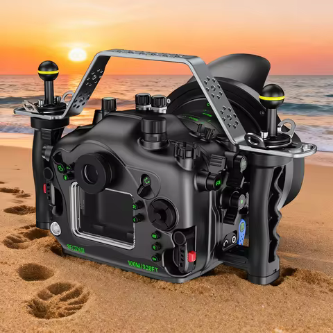 Seafrogs Professional Aluminum Alloy Camera Case Deep Dive Waterproof 100M Cover For Nikon Z6III Und