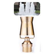 หัวน้ำพุทรงต้นสน ทองเหลืองหนาแท้ ขนาด 1/2นิ้ว  1 นิ้ว และ 2นิ้ว