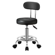 S-6💝Bar Stool Bar Chair Backrest Chair Bar Chair round Stool Swivel Chair Lifting Beauty Stool Stool Barber Shop Chair L