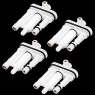 4 Pcs 592792 Carburetor Main Jet Fits Briggs Engine,Compatible with 09P702 Lawn and Garden Equipment