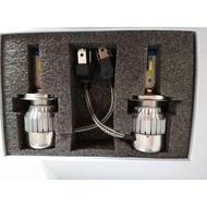 LED HEADLIGHT C6 36WATT H4 LED H4 ULTRA BRIGHT DIM/ - 1SET