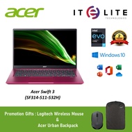 Acer Swift 3 SF314-511-532H i5-1135G7/8GB/512GB/14''/WIN10/2YEARWARRANTY