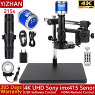YIZHAN 4K UHD Professional Electronic Microscope For Soldering, HDMI USB Digital Microscope Camera i
