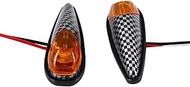 ZUQABI 2PCS, for MINI, Light Motorcycle Lamp Turn Signal Light Flasher Indicator Blinkers 12V Cafe R