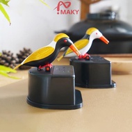 AN.MART Cute Hummingbird Toothpick Dispenser Automatic Bird Toothpick Box AM