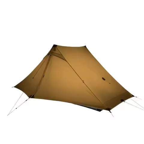 Poleless Tent 3 Seasons 4 Seasons Professional 15D 2 Persons Outdoor Ultralight Camping Tent