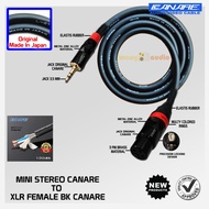 HP made in japan - audio cable sound cable/ Besthp Mini Stereo 3.5 mm CN to XLR Female CN BK - WANG