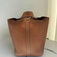 Hermes picotin18金棕金菜籃子🧺