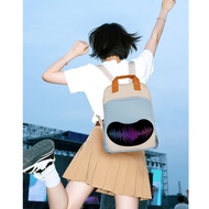 RGB LED Pixel Backpack DIY Animation Music Visualizer Bluetooth Bag Beg Galas Sekolah LED Pintar