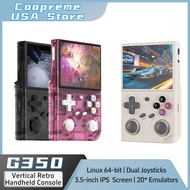 G350 Retro Handheld Game Console Linux 64-bit System 3.5" IPS Screen RK3326 3200 mAh Portable Consol