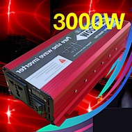 อินเวอร์เตอร์ inverter 12v 220v 3000w 3000va เครื่องแปลงไฟ 12v to 220v แปลงไฟ ตัวแปลงไฟ12Vเป็น220V