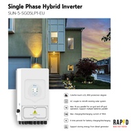 Hybrid on/off Grid inverter รุ่น SUN-5K-SG05LP1-EU ระบบชาท MPPT 100A ยี่ห้อ Deye ขนาด 5.0Kw ไฟ 1เฟส