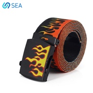 SINRANSINYA丨เข็มขัดลายไฟผู้ชายวินเทจเข้มขัดลายไฟเข็มขัดผู้ชาย 90เข็มขัดเด็กช่างสายเอวผู้ชายเข็มขัดวั