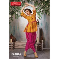 WP 004 Designer Kurti with Dhoti Pants