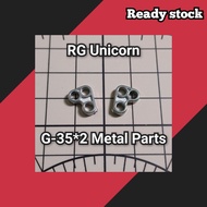 RG Unicorn G-35 2pcs Metal Parts Model kit part