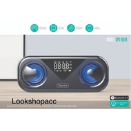 BLUETOOTH SPEAKER TECNIX SPK-B016 ALARM CLOCKFM RADIOTEMPERATURE