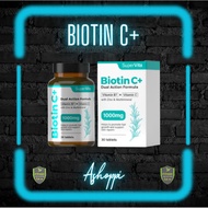 🎁FREE SHIPPING🎁 [ORIGINAL HQ] BIOTIN C+ BIOTIN C PLUS SUPPLEMEN RAMBUT VITAMIN RAMBUT RAWAT RAMBUT G