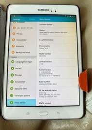 Samsung Galaxy  Tab A Model : SM-P350