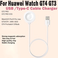 USB Cable Charger Power Adapter For Huawei Watch GT4 41mm 46mm Charging Cable Magnetic Watch Type-C Power Supply Adapters