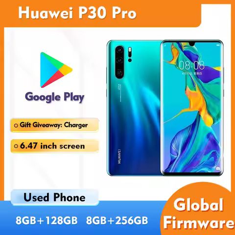 Huawei P30 Pro 4G Smartphone EMUI 6.47 inches 2340x1080px Nano SIM Used Phones
