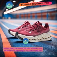 On Cloudsurfer Max Red Running Shoes Mesh Breathable M39G