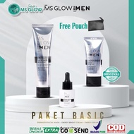 Miliki Paket Ms Glow Men Basic - Ms Glow For Men Original